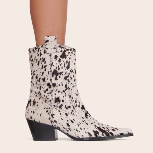 STAUD Shoes - NEW STAUD June Calf Hair Ankle Boots